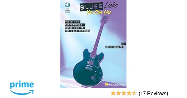 blues licks you can use john ganapes